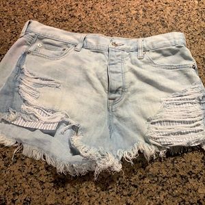 American Eagle denim shorts size 10
